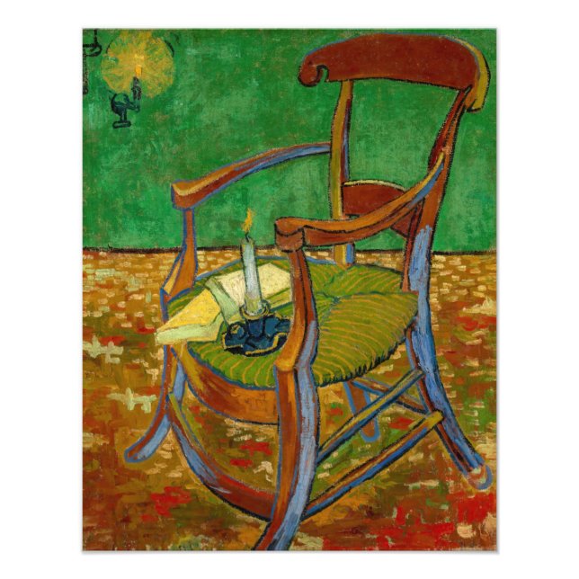 Foto Vincent van Gogh - El sillón de Paul Gauguin (Frente)