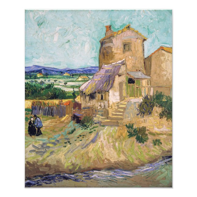 Foto Vincent van Gogh - El viejo molino (Frente)