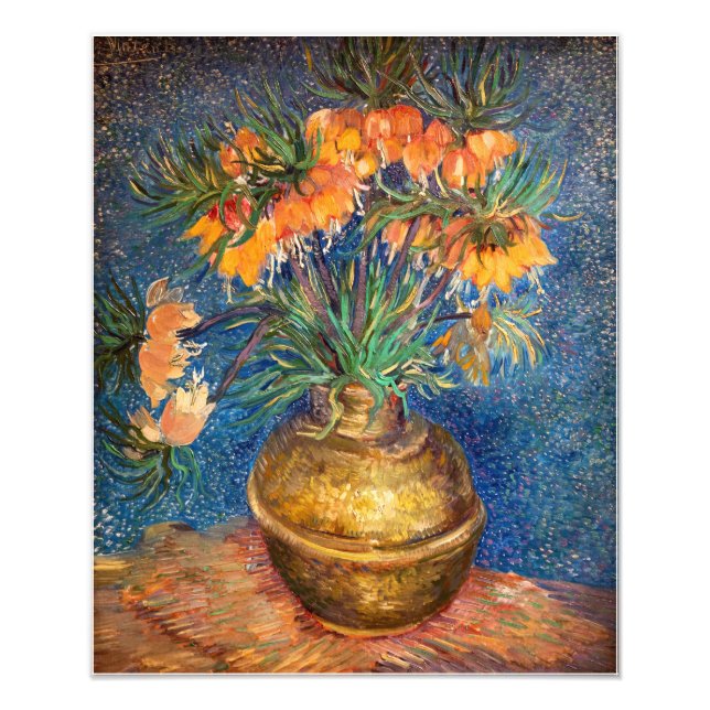 Foto Vincent van Gogh - Fritillaries imperiales (Frente)