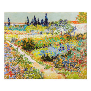 Foto Vincent van Gogh - Jardín de Arles