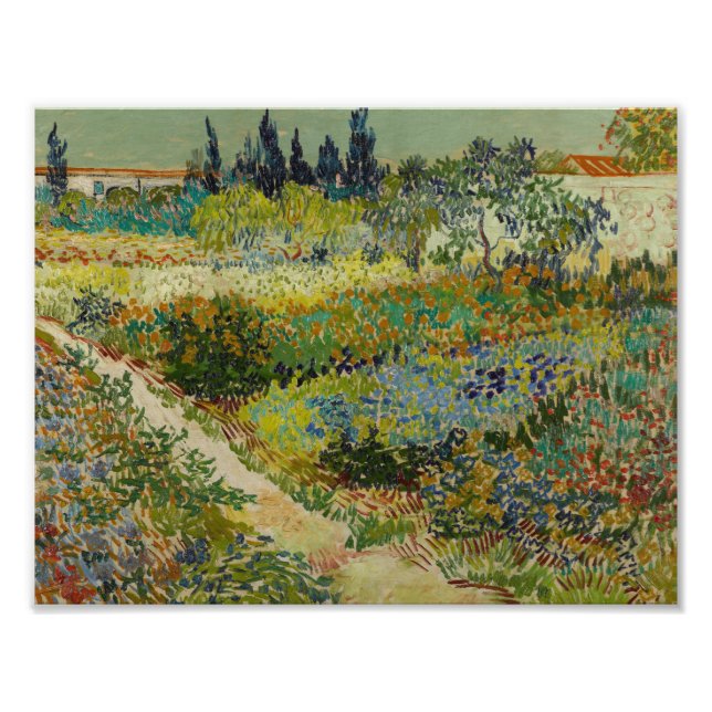 Foto Vincent van Gogh - Jardín de Arles (Frente)