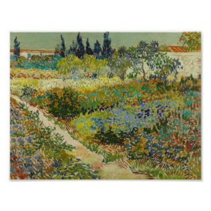 Foto Vincent van Gogh - Jardín en Arles