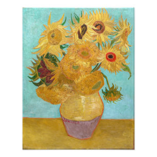 Foto Vincent Van Gogh - Jarrón con doce girasoles