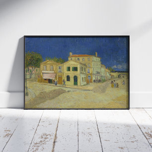 Foto Vincent Van Gogh, La Casa Amarilla, La Calle