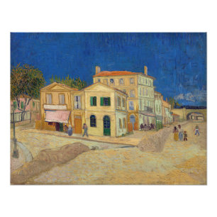 Foto Vincent van Gogh - La Casa Amarilla / La Calle