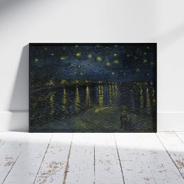 Foto Vincent Van Gogh, La noche estrellada sobre el Ród