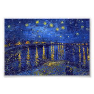 Foto Vincent Van Gogh, La pintura La noche estrellada