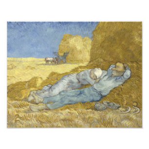 Foto Vincent van Gogh - La Siesta (después de Millet)