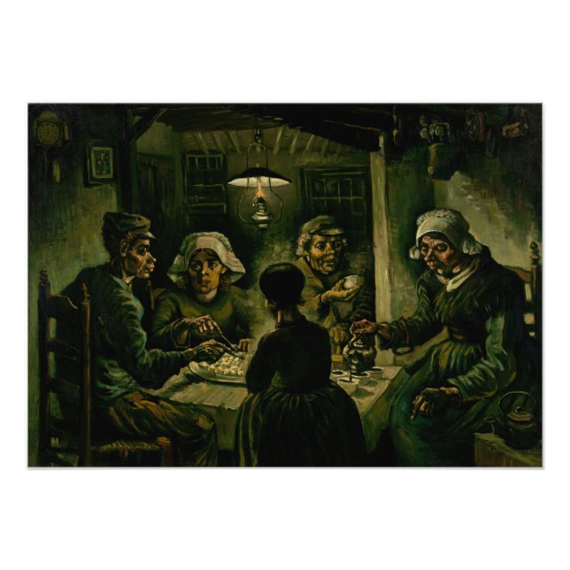 Foto Vincent van Gogh - Los comedores de papa (Frente)