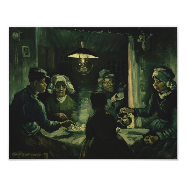 Foto Vincent van Gogh - Los comedores de papa (Frente)