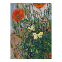 Vincent van Gogh - Mariposas y Papas