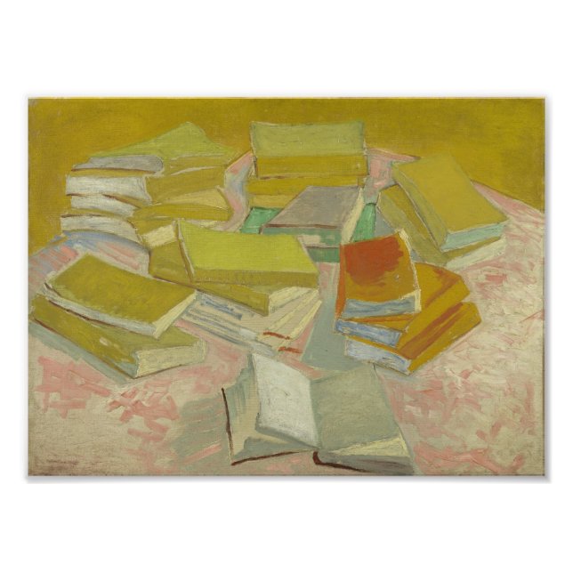 Foto Vincent van Gogh - Montones de novelas francesas (Frente)