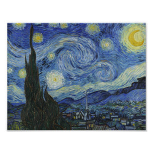 Foto Vincent van Gogh - Noche estrellada