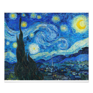 Foto Vincent Van Gogh - Noche Starry