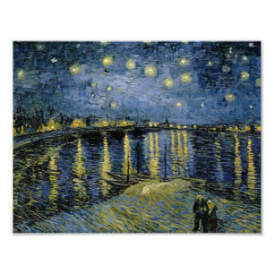 Foto Vincent van Gogh - Noche Starry
