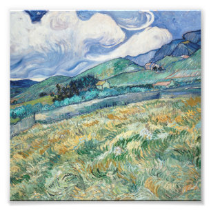 Foto Vincent Van Gogh - Paisaje desde Saint-Remy
