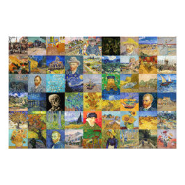 Foto Vincent van Gogh - Piquetas maestras del mosaico