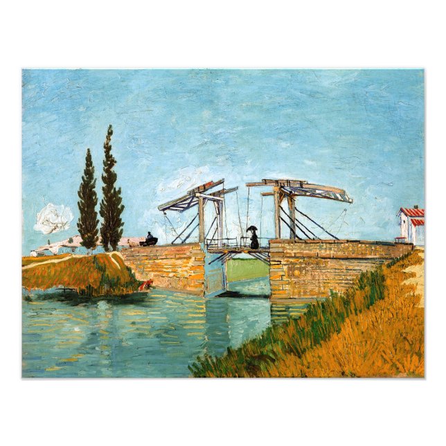 Foto Vincent van Gogh - Puente Langlois en Arles #3 (Frente)