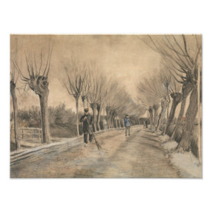 Foto Vincent van Gogh - Road in Etten