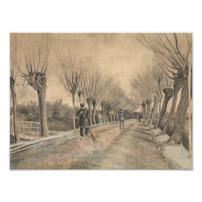 Foto Vincent van Gogh - Road in Etten (Frente)