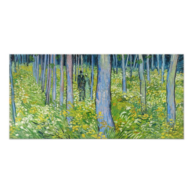 Foto Vincent van Gogh - Subcrecimiento con dos figuras (Frente)