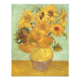 Foto Vincent Van Gogh "Sunflowers"