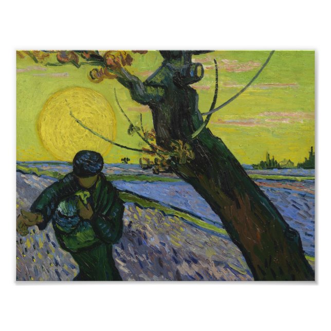 Foto Vincent van Gogh - The Sower (Frente)