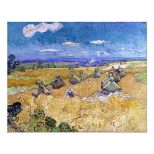Foto Vincent van Gogh - Trigos con Segadores