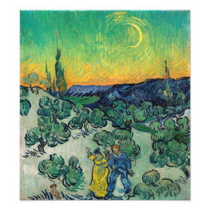 Foto Vincent van Gogh - Un paseo al crepúsculo