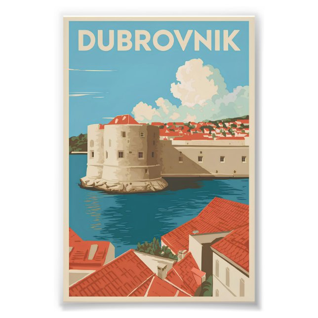 Foto Viñeta de Dubrovnik (Frente)