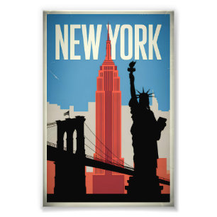 Foto Viñeta de los Estados Unidos de Nueva York