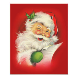 Foto Vintage Christmas Santa Claus