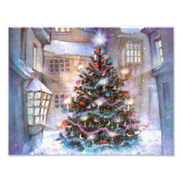 Foto Vintage de árbol de Navidad