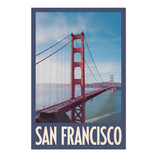 Foto Vintage de San Francisco USA (Frente)