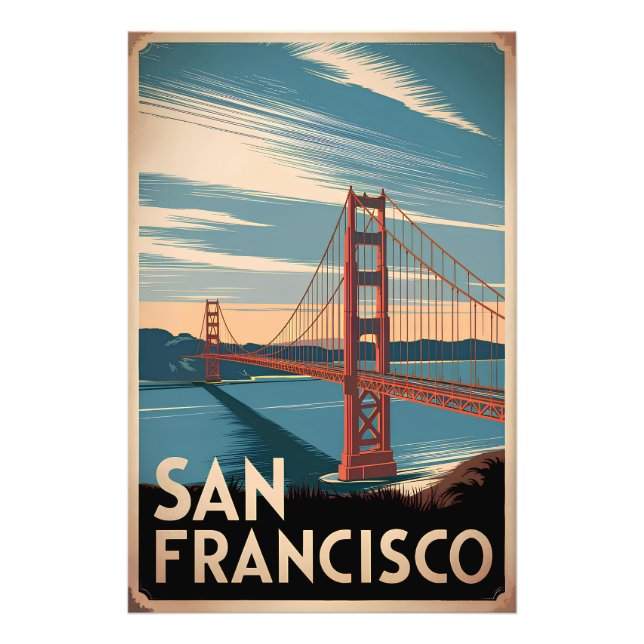 Foto Vintage de San Francisco USA (Frente)