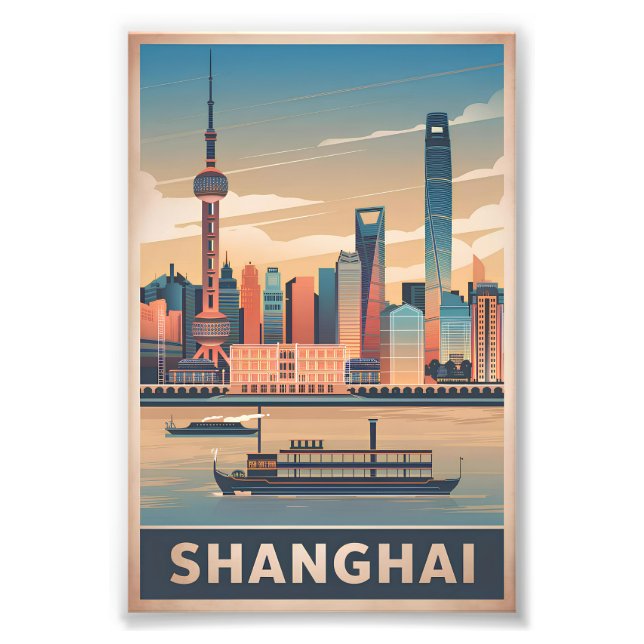 Foto Vintage de Shanghai (Frente)