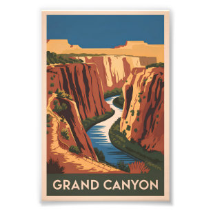 Foto Vintage del Gran Cañón