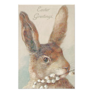 Foto Vintage Easter Bunny Rabbit