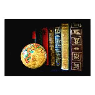 Foto Vintage Globe and Books