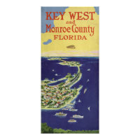 Vintage Key West Monroe County Florida