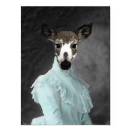 Foto Vintage Piebald Vestido venado