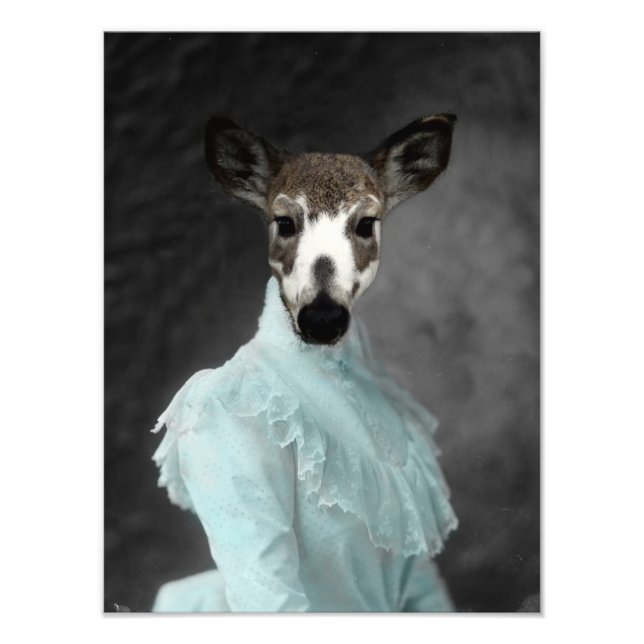 Foto Vintage Piebald Vestido venado (Frente)