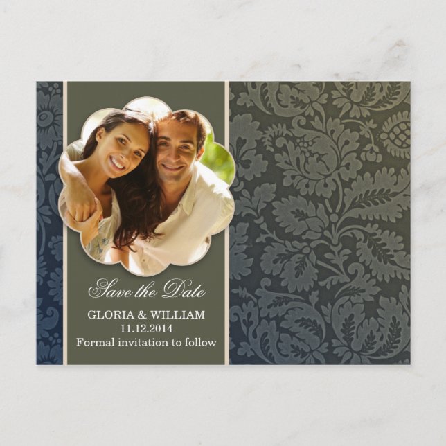 foto vintage retro guardar las postales de fecha (Anverso)