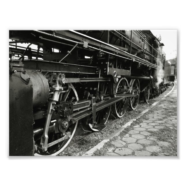 Foto Vintage Steam Train (Frente)