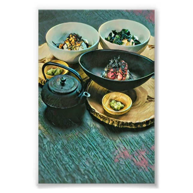 Foto Vintage Sushi gift (Frente)