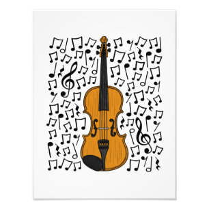 Foto Violin Musical Notes Violinista Maestro de Música