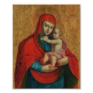 Foto Virgen María y Niño Jesús de Jan Rombauer
