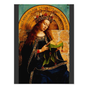 Foto Virgin Mary por Jan van Eyck