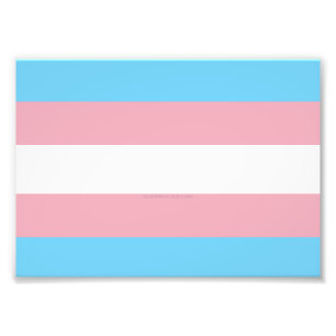 Foto Visibilidad de la bandera del orgullo transgénero
