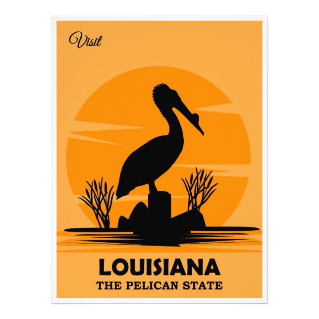 Foto Visit Louisiana, The Pelican State, (Frente)